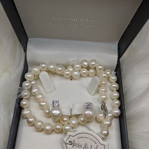 Cultured Pearl Necklace Earring | Poshmark